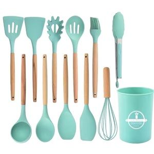 12 pc silicone utensils